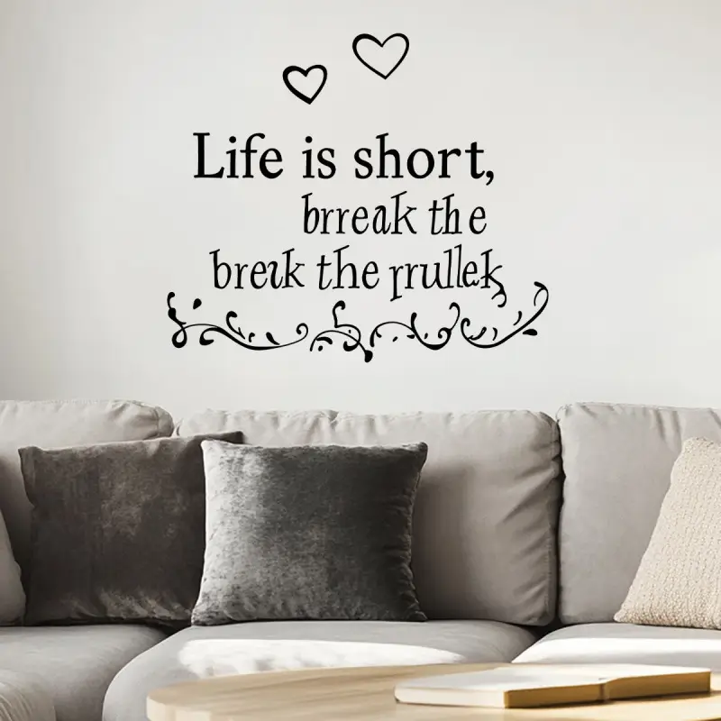 Office Furniture Removal - Autocollants muraux modernes avec citations inspirantes