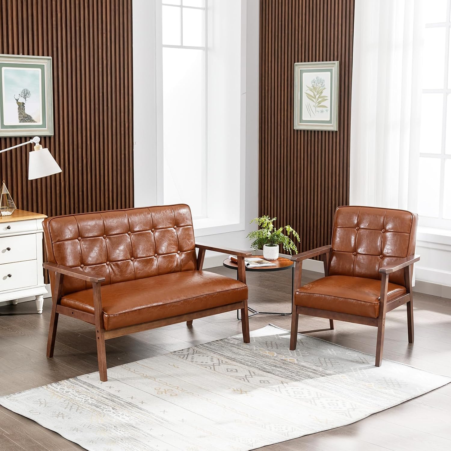 Office Furniture For Small Spaces - Ensemble de canapés deux places en