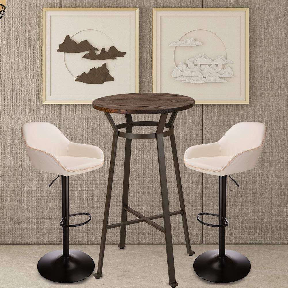 Office Furniture For Small Spaces - Ensemble de 3 tables de pub