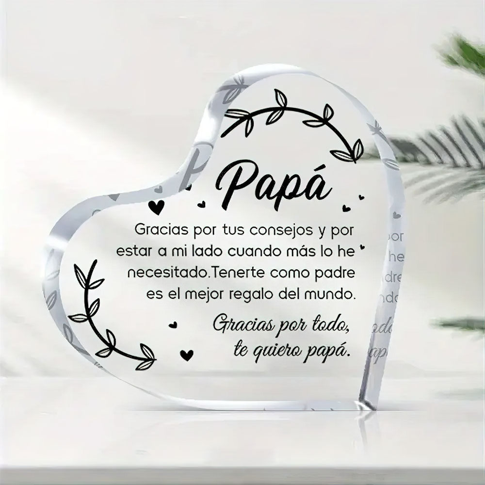 Office Furniture Warehouse - Cadeaux d'anniversaire pour papa espagnol, Plaque