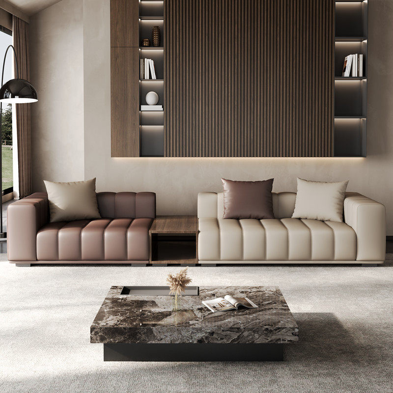 Canapés de salon en cuir, pouf - Office Furniture Services avis et prix