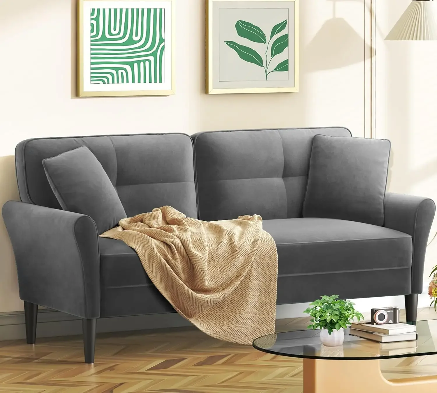 Canapé deux places de 69 pouce - Office Furniture For Small Spaces avis et prix