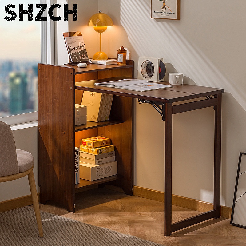 Bureau pliant en bambou avec é - Office Furniture For Small Spaces avis et prix