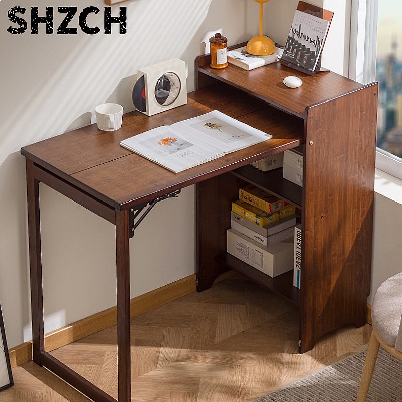 Bureau pliant en bambou avec é - Office Furniture For Small Spaces avis et prix