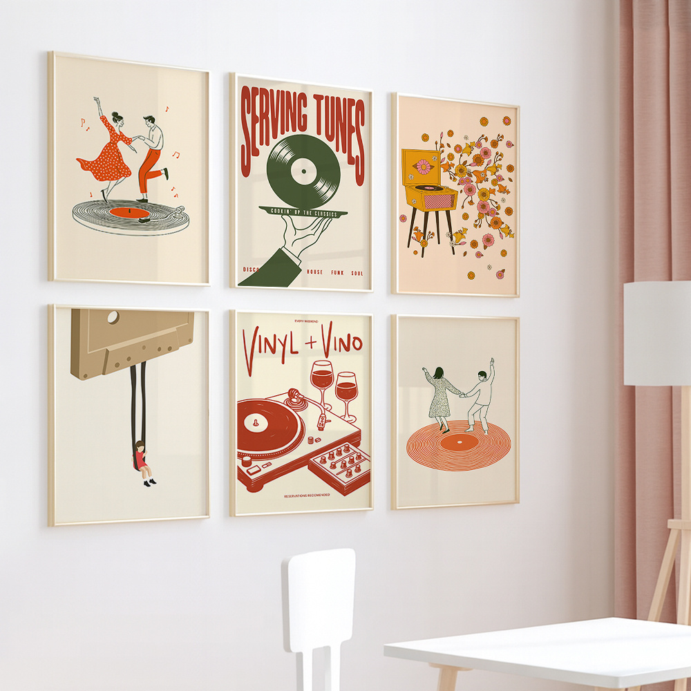 1 pièce Affiche murale vintage - Office Furniture Warehouse avis et prix