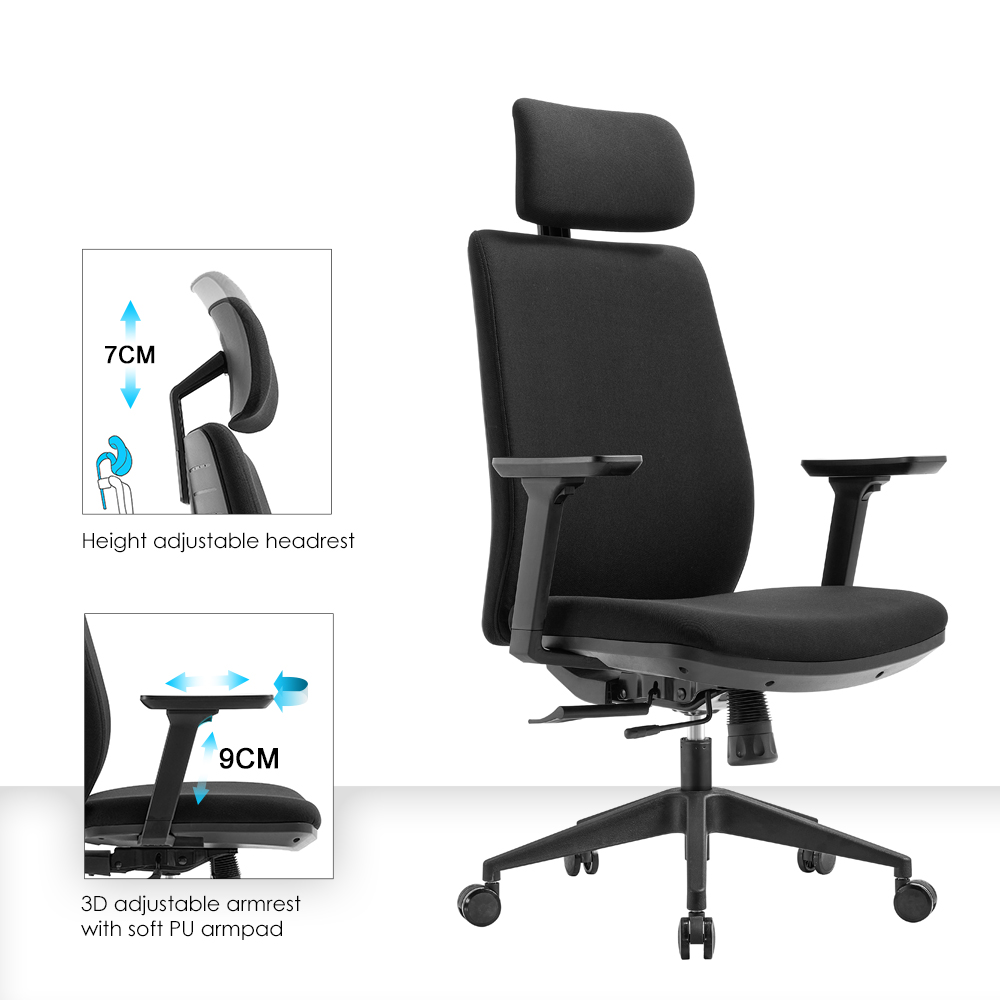 Chaise de bureau exécutive erg - Office Furniture Manufacturers avis et prix
